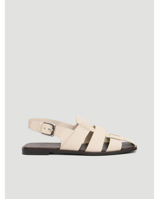 Hush Blue Sena Square Toe Fisherman Sandals