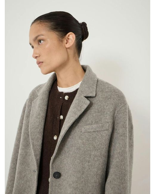 Hush Natural Simeron Pure Wool Double Faced Blazer