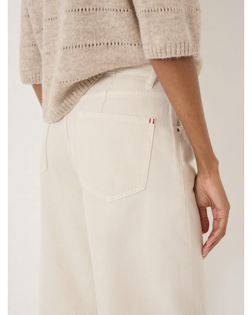 Hush Natural Zavie Turn Up Jeans