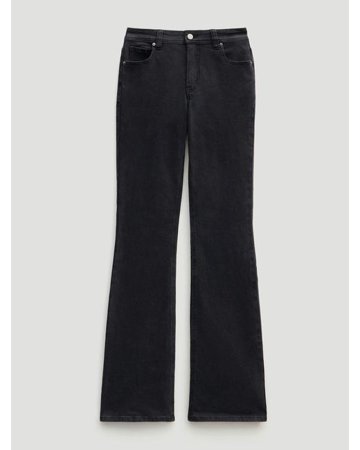 Hush Black Eliana Mid Rise Bootcut Jeans