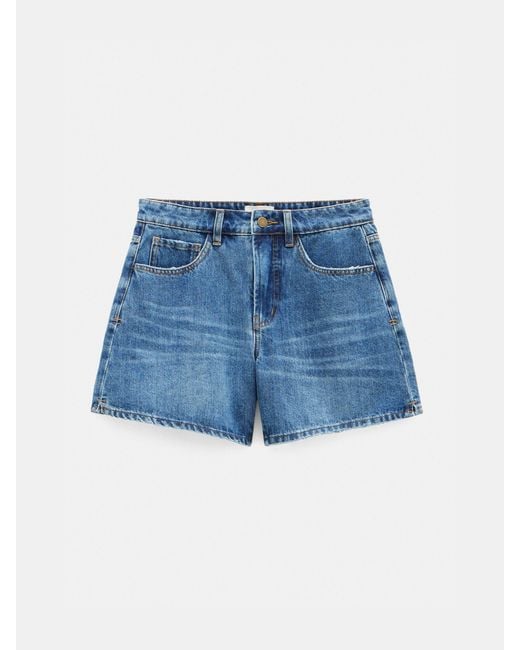 Hush Blue Essential Denim Shorts
