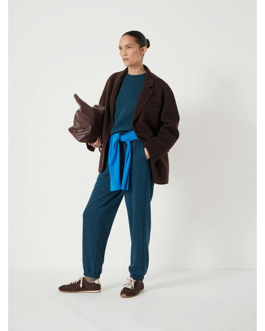 Hush Blue Alyna Pocket Detail Relaxed Joggers