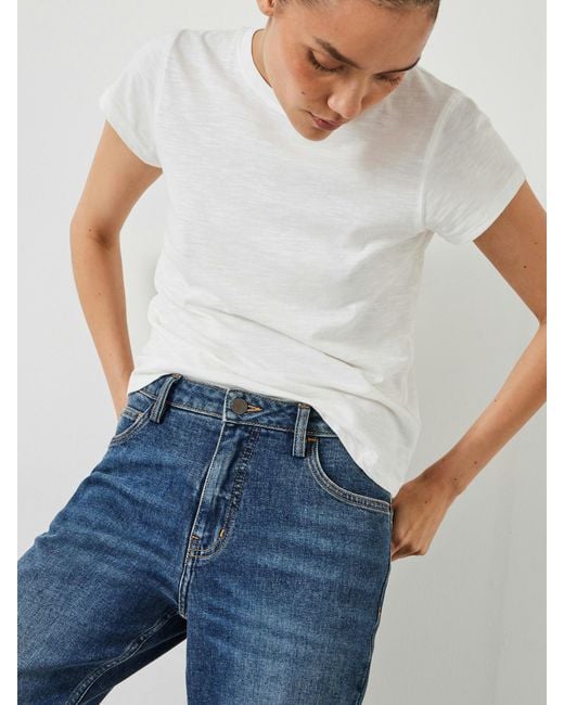 Hush Blue Agnes Straight Leg Jeans