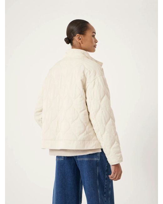 Hush Natural Viv Quilted Jacket