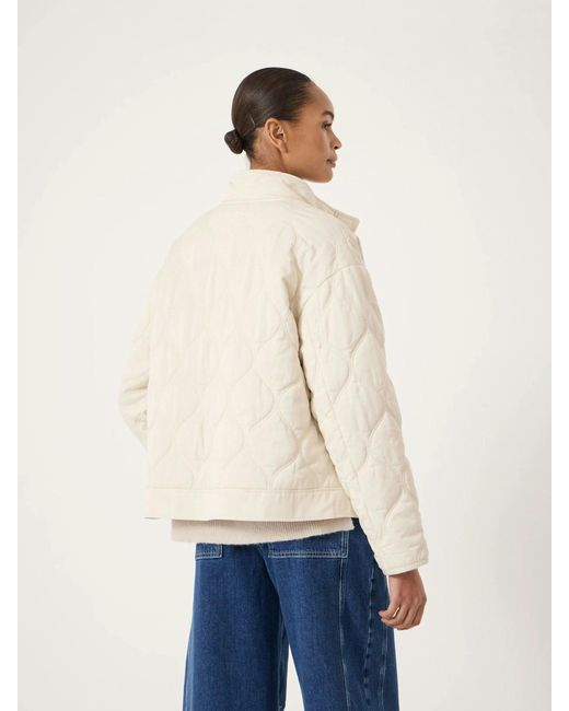 Hush Natural Viv Quilted Jacket
