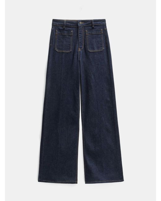 Hush Blue Rowan Flared Jeans