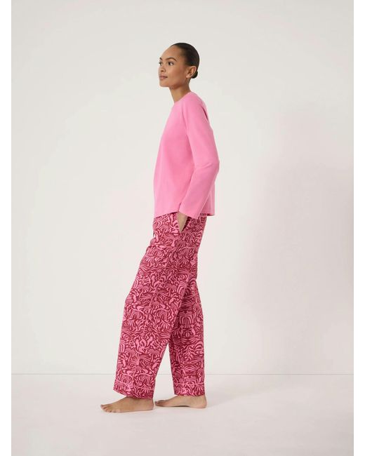 Hush Pink Ember Long Sleeve Pyjama Set