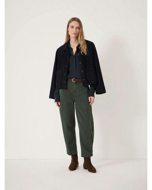 Hush Multicolor Bryce Seam Detail Barrel Leg Trousers