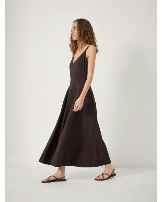 Hush White Greta Godet Airflow Slip Dress