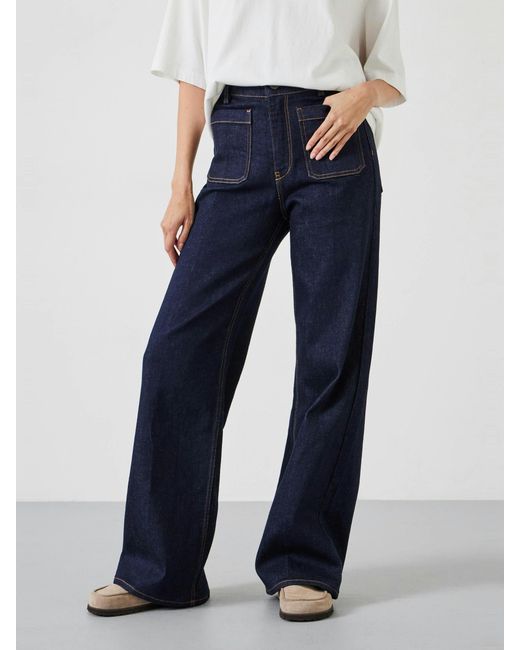 Hush Blue Rowan Flared Jeans