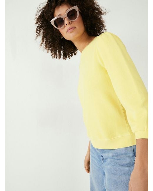 Hush Blue Tiffany Cotton Sweatshirt