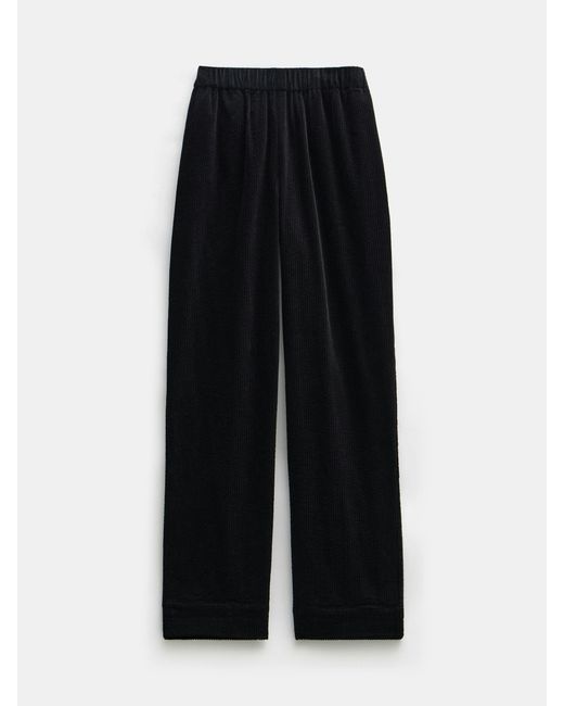 Hush Black Liza Cord Joggers