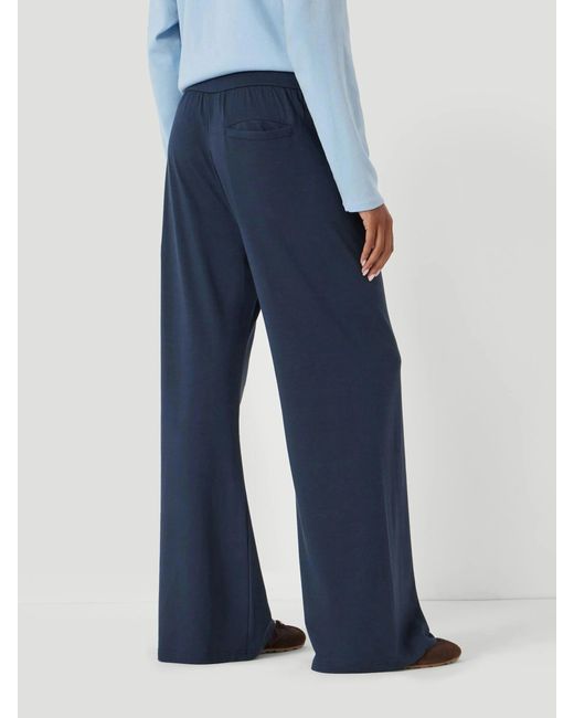 Hush Blue Amie Wide Leg Joggers