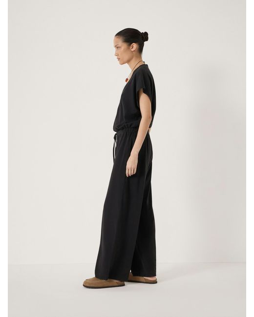 Hush Black Gracie Jersey Jumpsuit