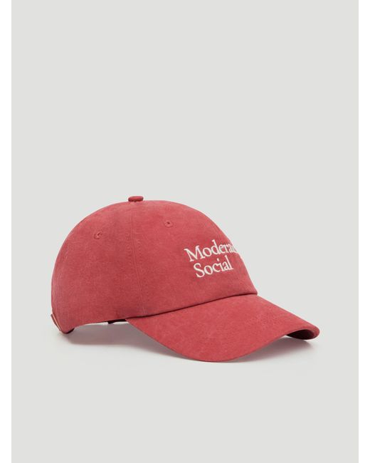 Hush Pink Moderately Social Cap