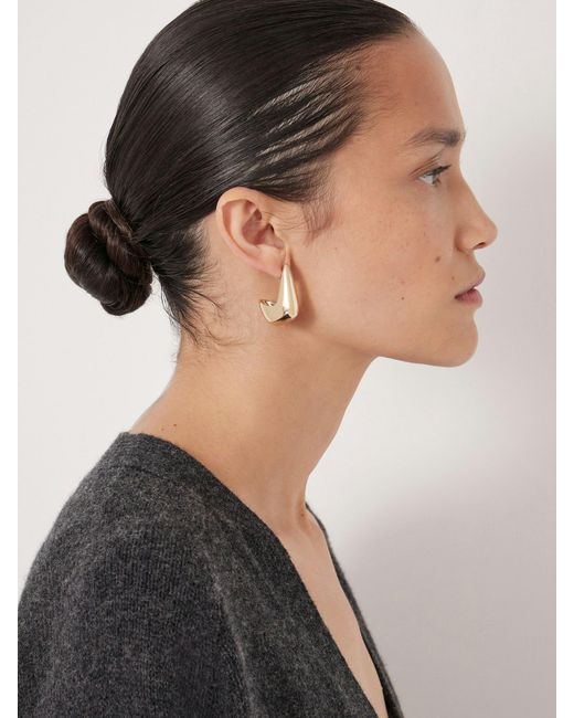 Hush Natural Sculptural Dome Earrings