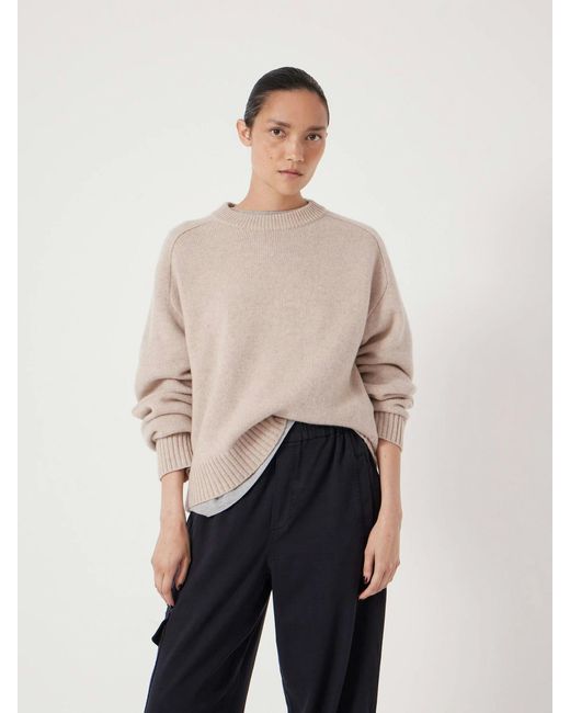 Hush Natural Nina Merino Wool Jumper