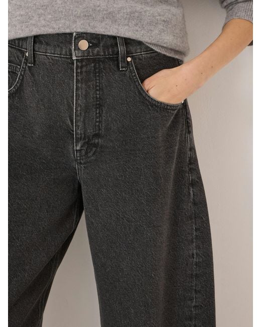 Hush Natural Zavie Turn Up Jeans