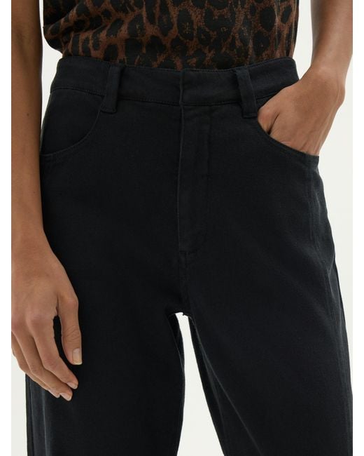 Hush Multicolor Cordi Warm Twill Barrel Leg Trousers