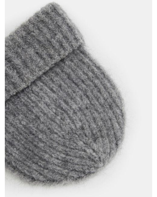 Hush Gray Riley Rib Beanie