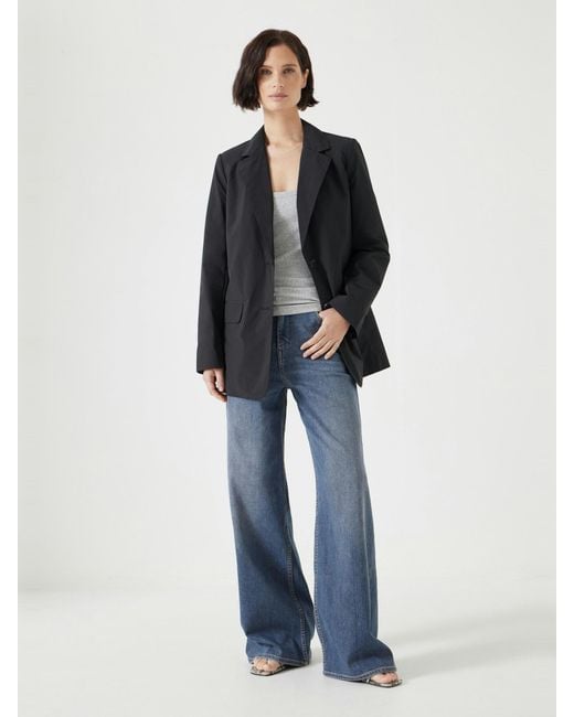 Hush Gray Technical Lined Blazer