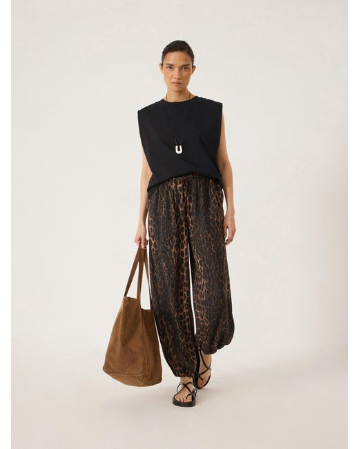 Hush Black Baila Cotton Sleeveless Tank