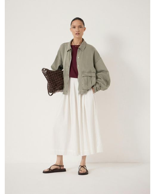 Hush Natural Melinda Supersoft Relaxed Utility Jacket