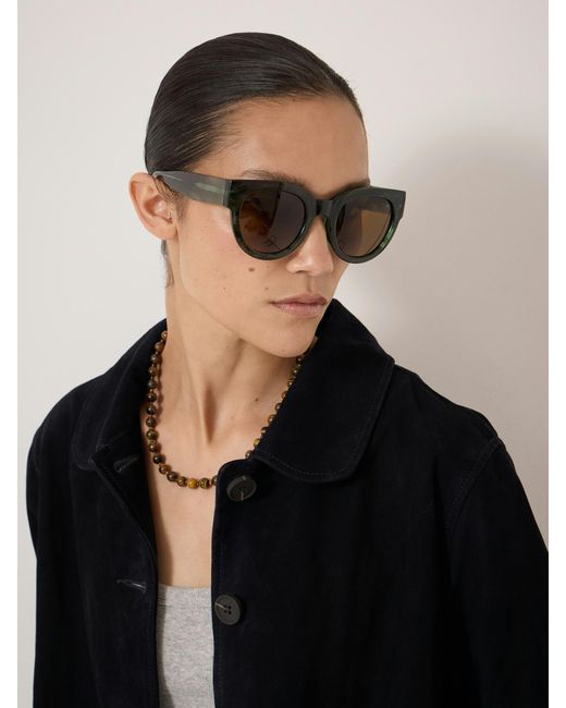 Hush Black A.Kjaerbede Lilly Sunglasses