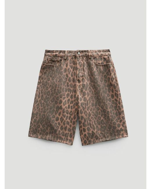 Hush Natural Long Denim Bermuda Shorts