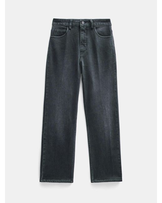 Hush White Nina Straight Crop Jeans