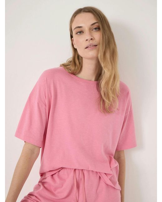 Hush Pink Darian Jersey Short Pyjama Set