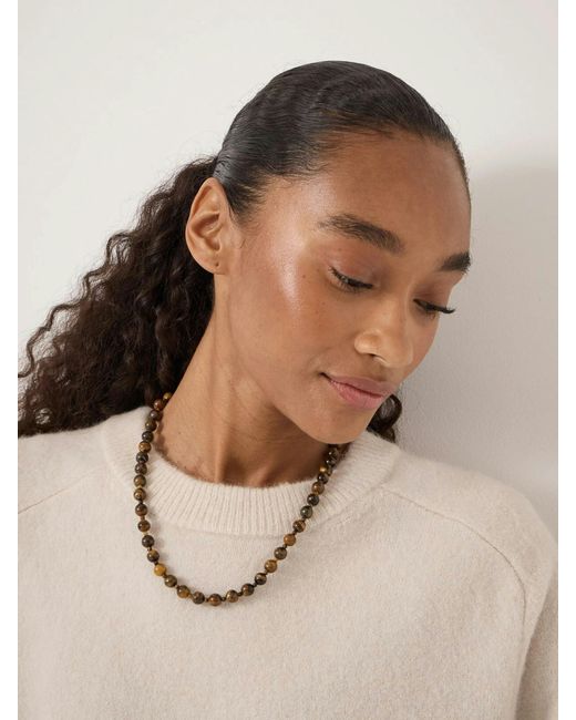 Hush Natural Nox Beaded Necklace