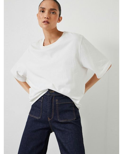 Hush Blue Rowan Flared Jeans