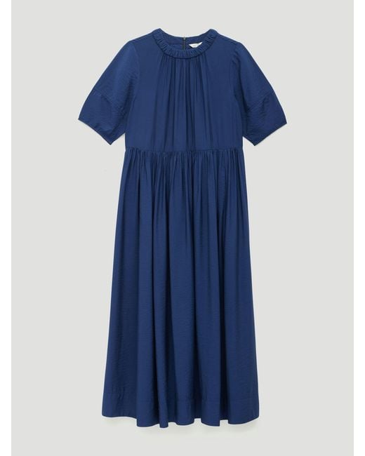 Hush Blue Winslow Short Sleeve Maxi Dress