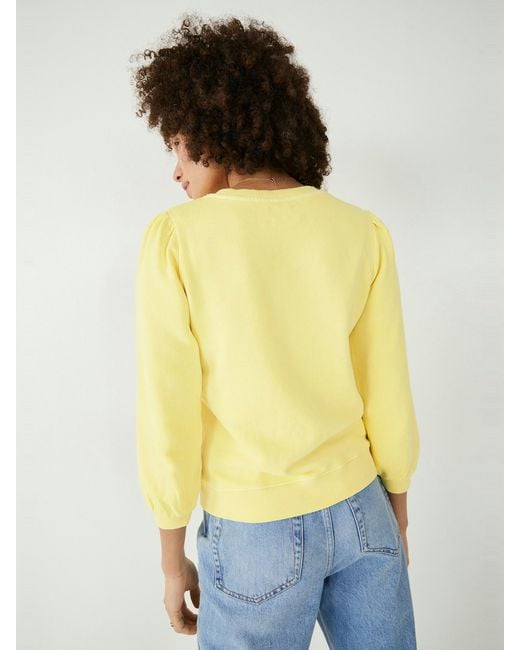 Hush Blue Tiffany Cotton Sweatshirt