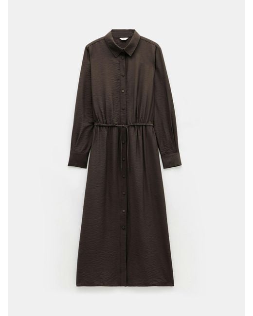 Hush Multicolor Martina Midi Shirt Dress