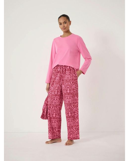 Hush Pink Ember Long Sleeve Pyjama Set