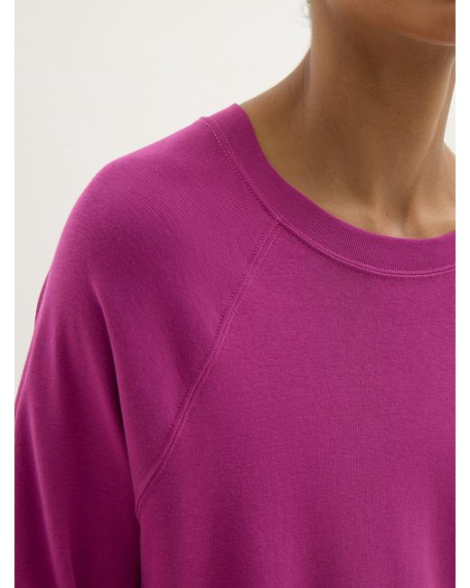 Hush Purple Matilda Raglan Top