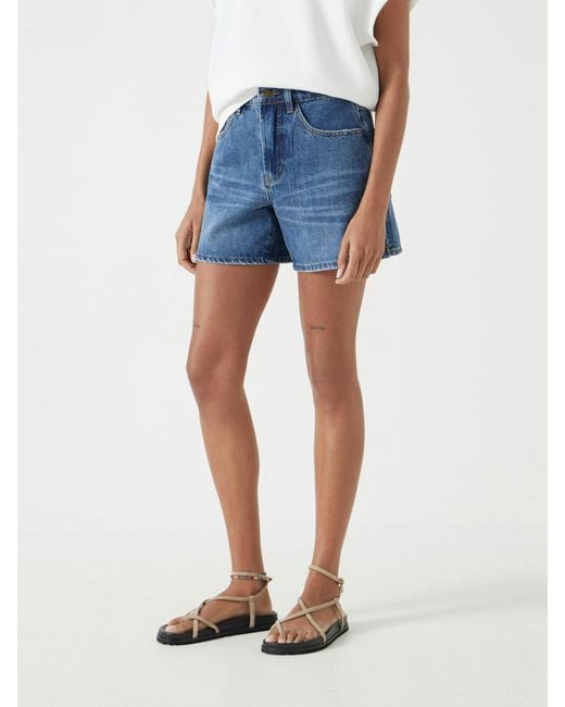 Hush Blue Essential Denim Shorts