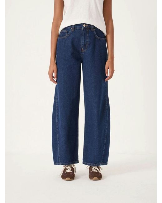 Hush Blue Bree Horseshoe Barrel Leg Jeans