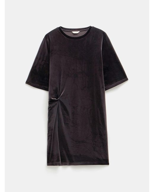 Hush Black Vicky Velvet Mini Dress