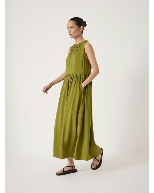 Hush Green Romy Sleeveless Maxi Dress