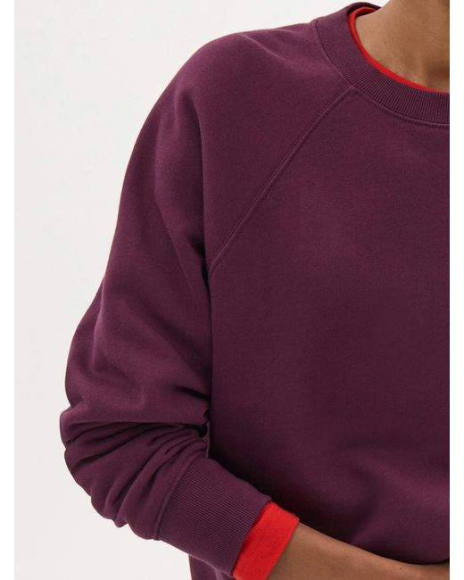 Hush Purple Quinn 2.0 Washed Sweatshirt