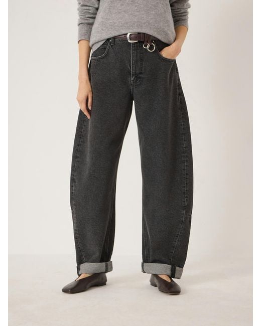 Hush Natural Zavie Turn Up Jeans