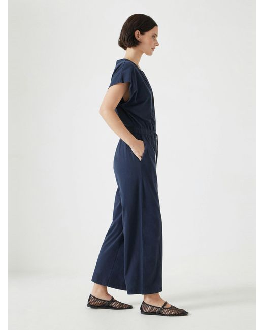 Hush Blue Kendall Jersey Jumpsuit