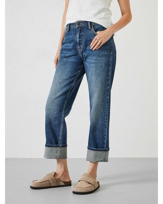 Hush Blue Agnes Straight Leg Jeans