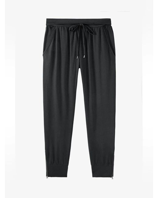 Hush White Amie Joggers