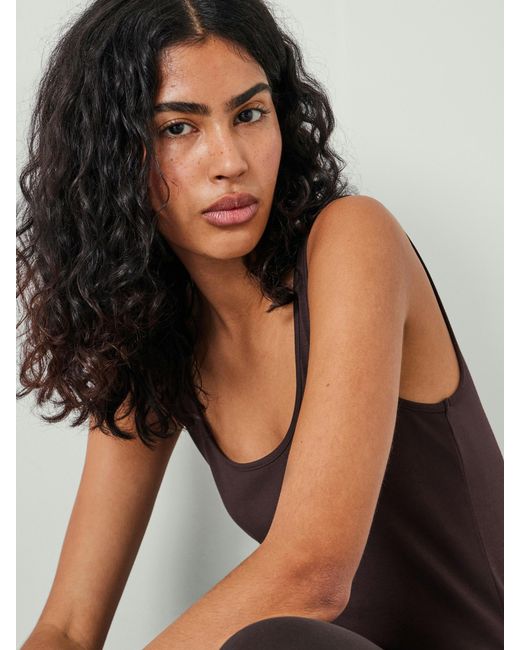 Hush Purple Marcy Long Line Tank