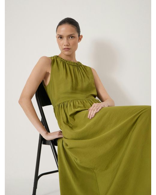 Hush Green Romy Sleeveless Maxi Dress