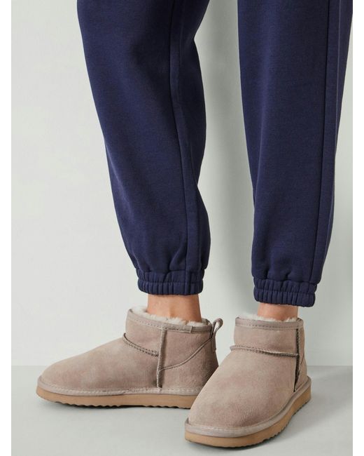 Hush Multicolor Ultra Mini Sheepskin Boots